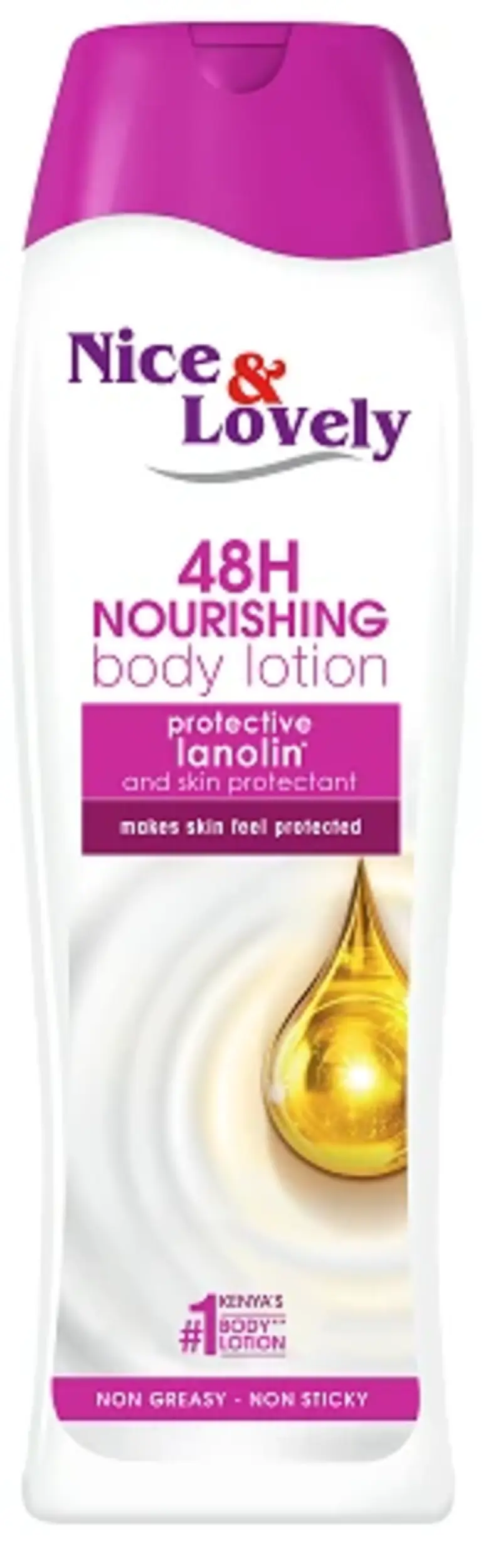 Nice & Lovely Lanolin Lotion With Skin Protection & Sunscreen 200ml